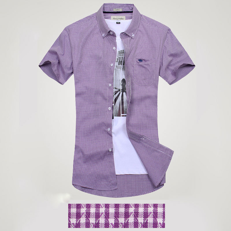 Nueva Abercrombie Fitch Hombres Algodón camiseta de verano AF6848 Nueva Abercrombie Fitch Hombres Algodón camiseta de verano AF6848